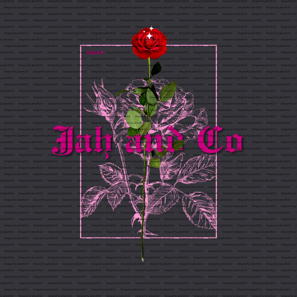 “Jah and Co” Rose Shirt
