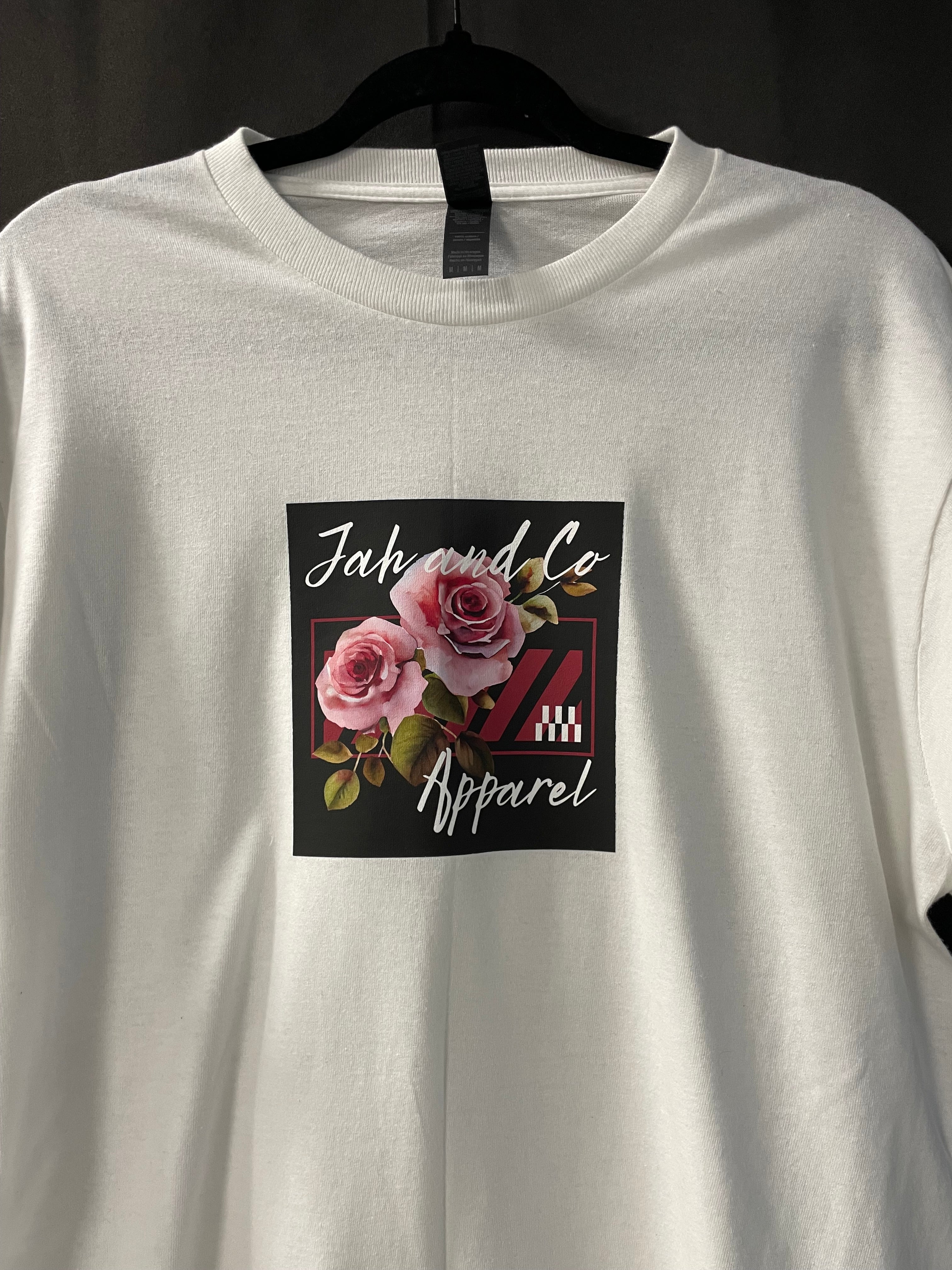 “Jah and Co Apparel” Pink Floral Shirt