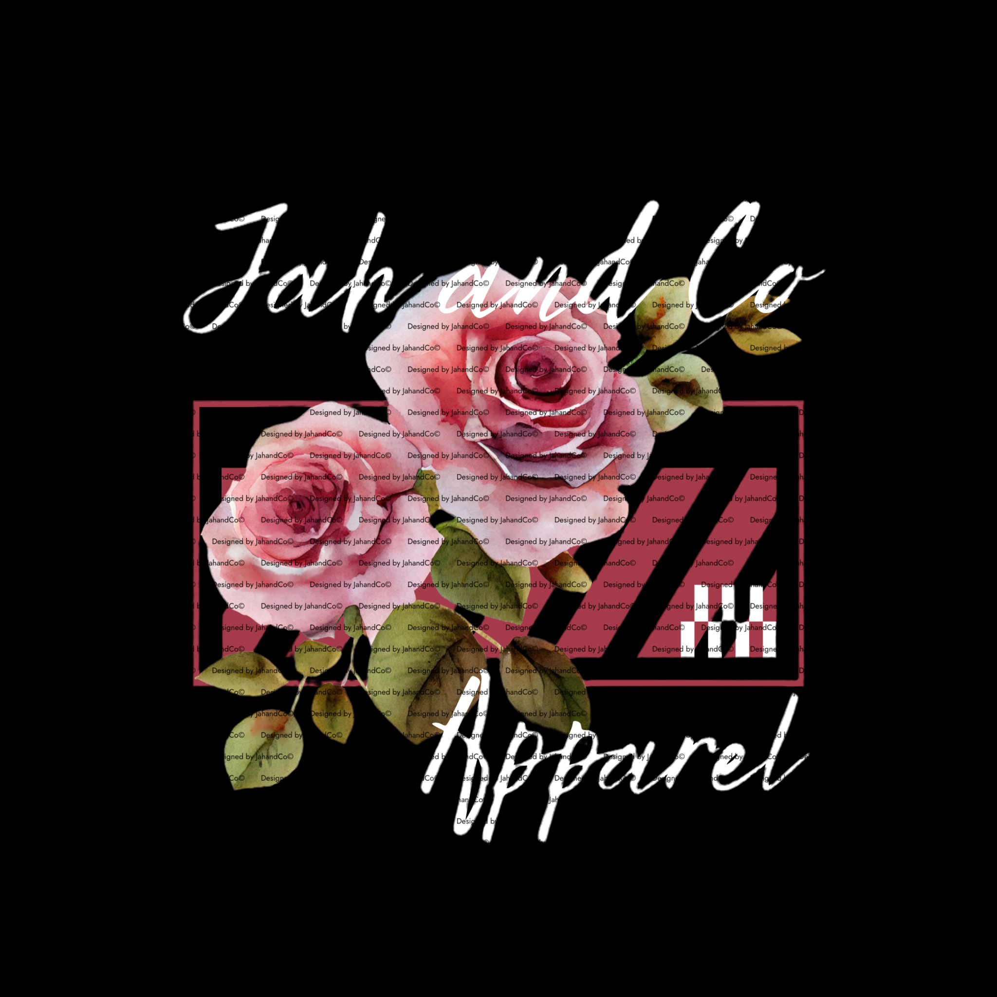 “Jah and Co Apparel” Pink Floral Shirt