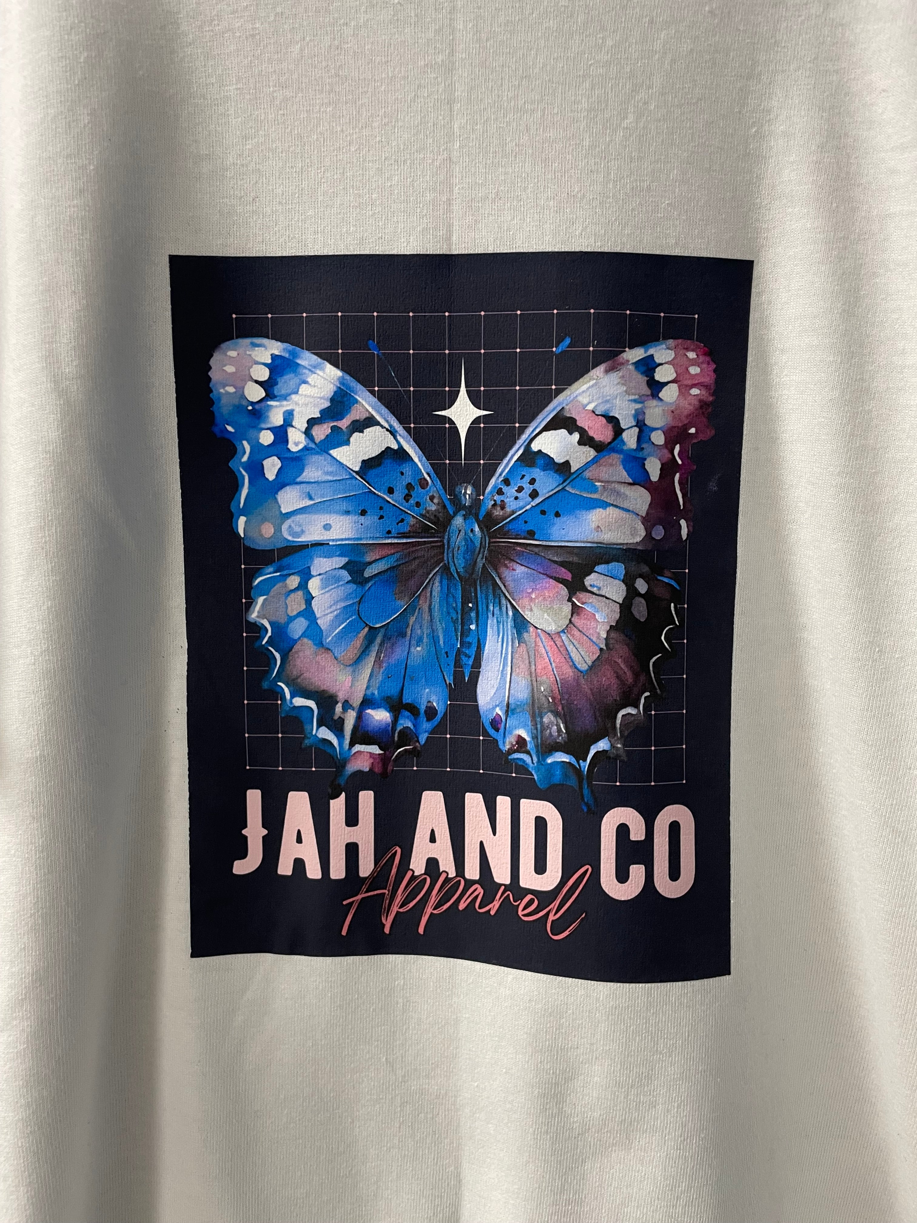 “Jah and Co Apparel” Butterfly Shirt