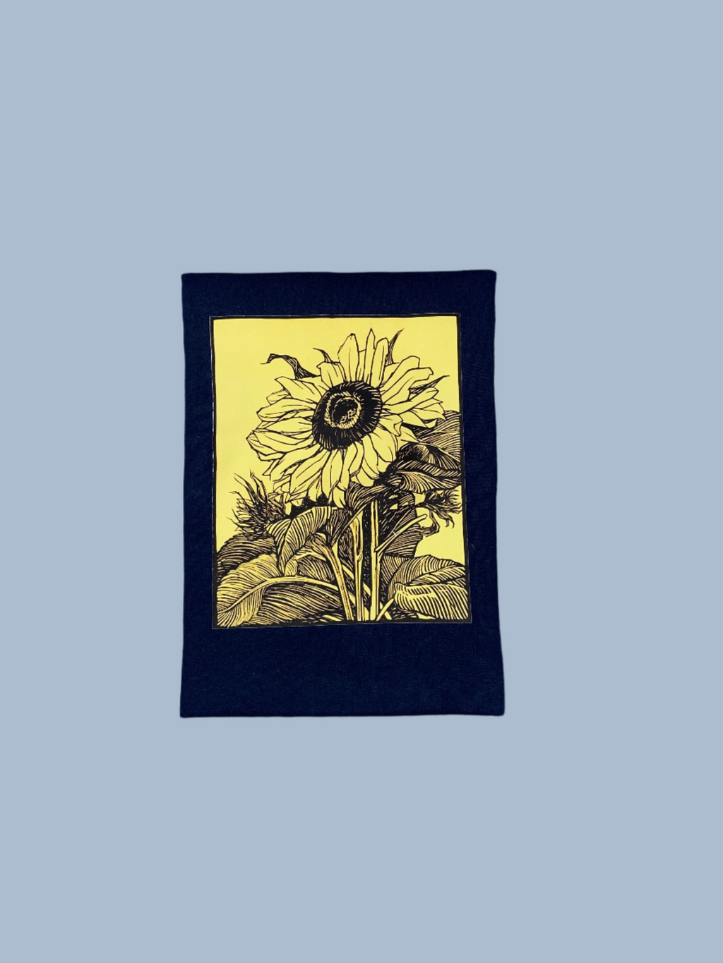 Yellow Sunflower graphic shirt