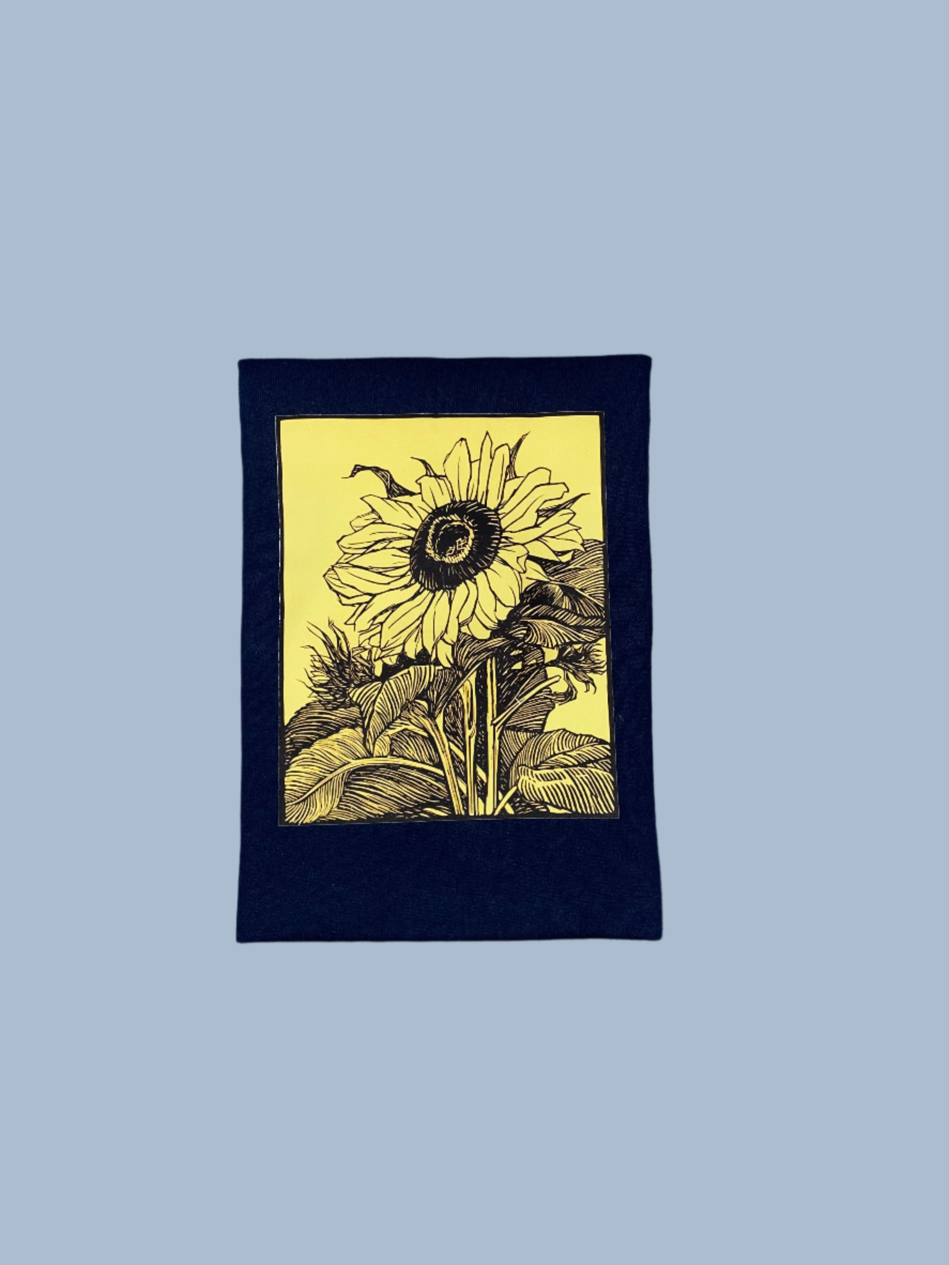 Yellow Sunflower graphic shirt